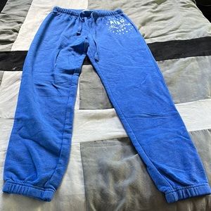 Blue Aeropostale sweatpants, size M